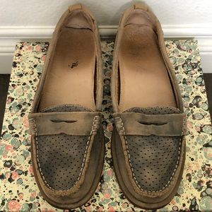Bed Stu Sage Leather Loafers